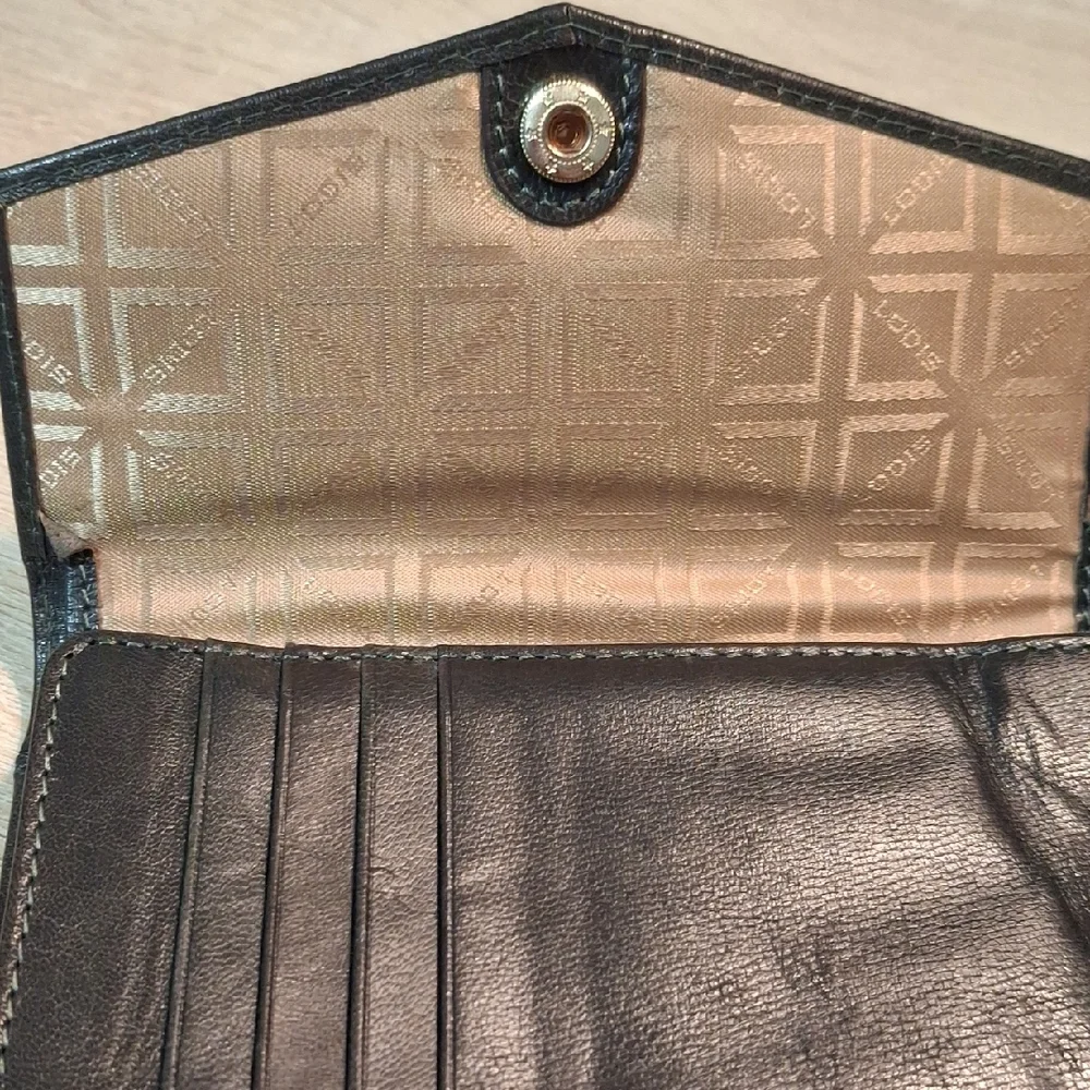 Lodis Dark Brown Trilfold Leather Wallet